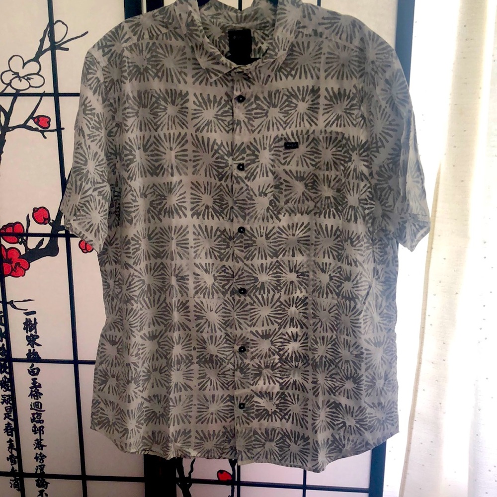 RVCA Regular Fit mens dress shirt